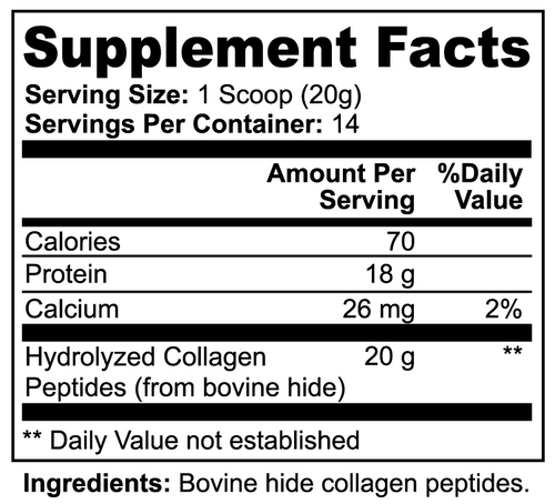 Ariyen Grass-Fed Hydrolyzed Collagen Peptides - Unflavored
