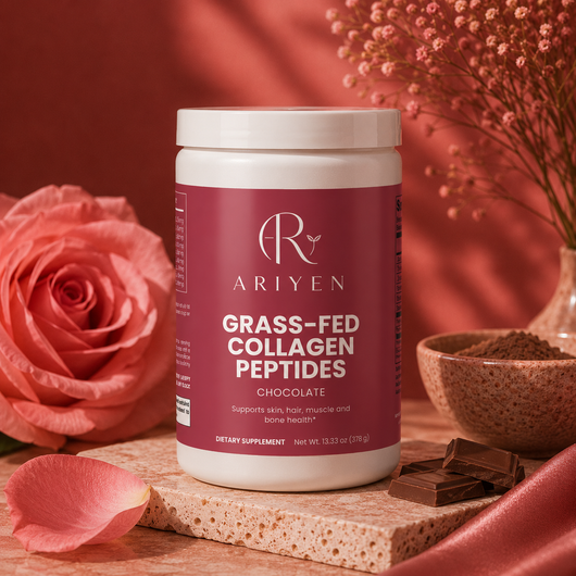 Ariyen Grass-Fed Collagen Peptides Powder - Chocolate