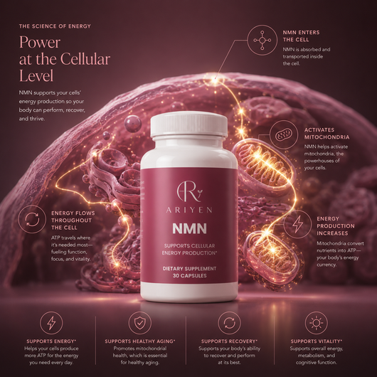 Ariyen CellVita NMN - NAD+ Booster & Longevity Supplement